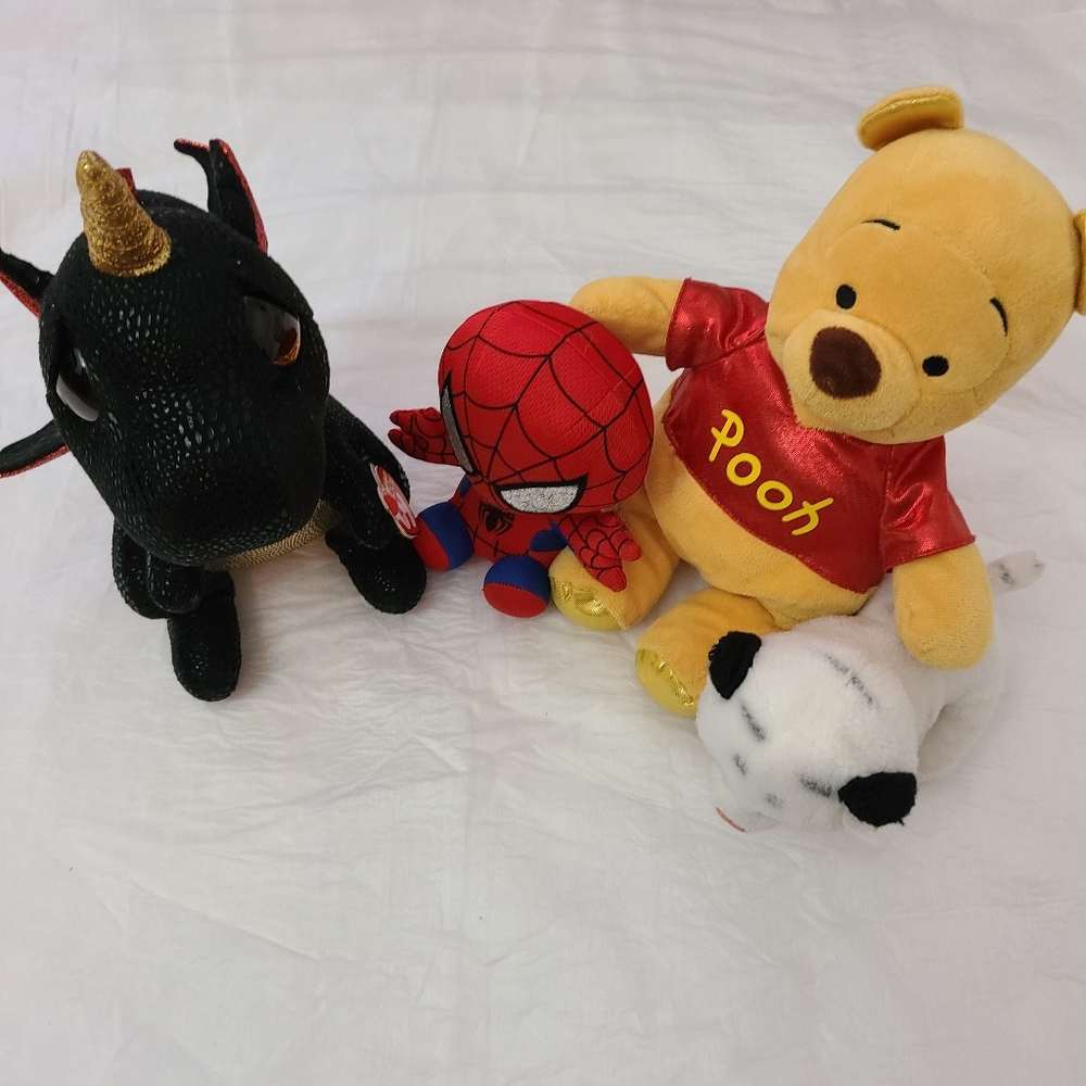 Ty Plush toys bundle of four